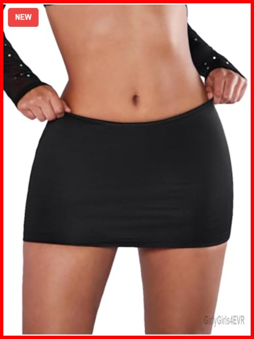 Women's Low Waist Bodycon Mini Skirt Streetwear